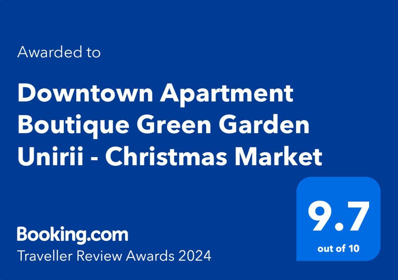 Downtown Apartment Boutique Green Garden Unirii Bukurešť Exteriér fotografie